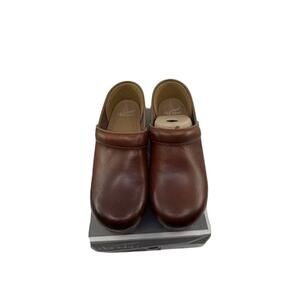 Dansko Professional Clog Shoes Slip-On Saddle Full Grain Womens Size 39